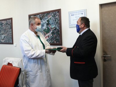 Zdravotnická záchranná služba Jihočeského kraje ocenila osobnosti Nemocnice České Budějovice